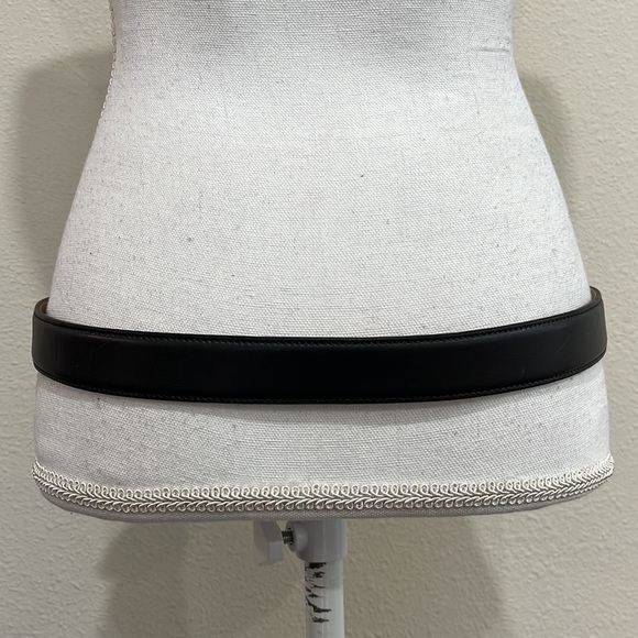 Gucci Brown Leather Belt with Silver-tone Buckle - Picture 4 of 14